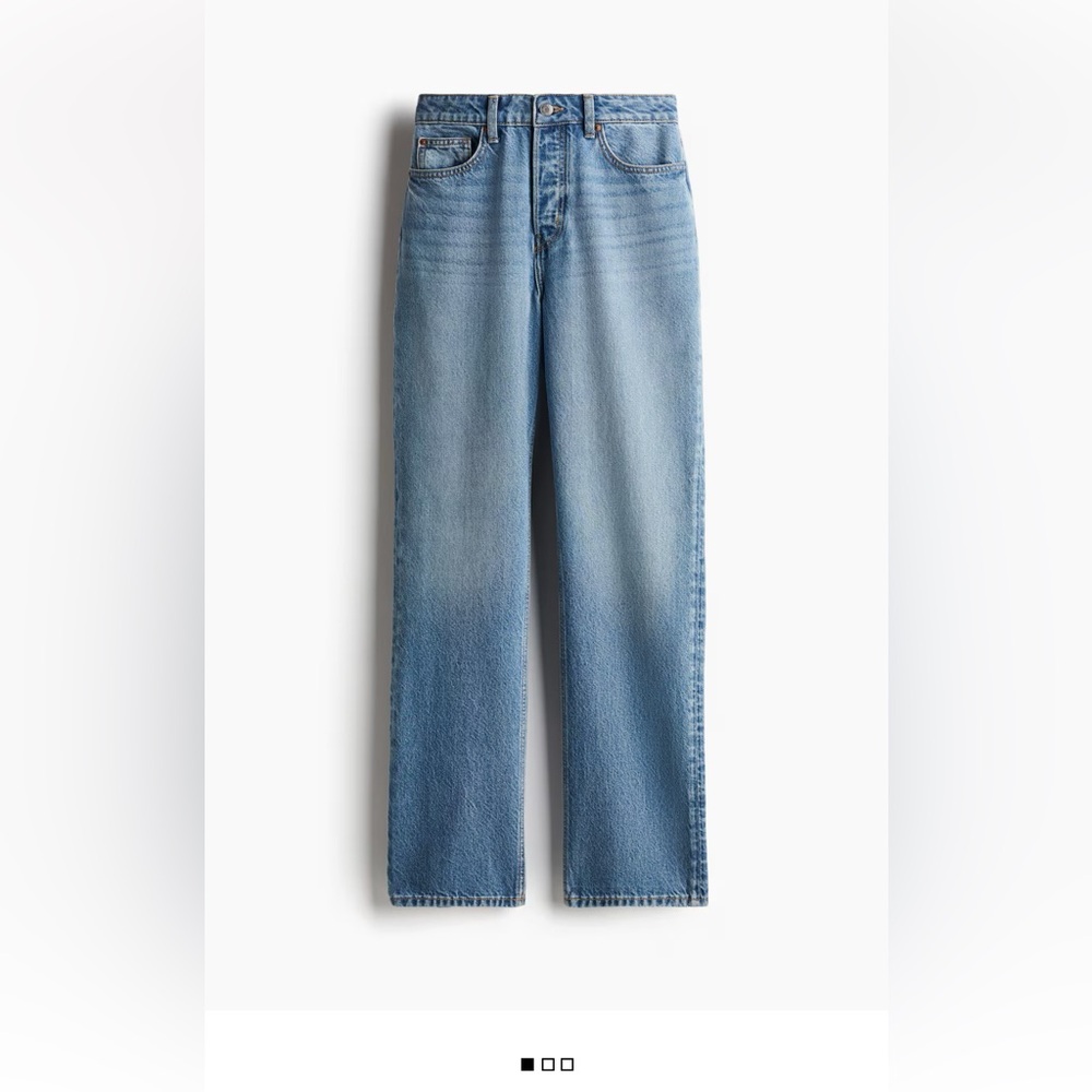 H&M Relaxed Fit Blue Jeans